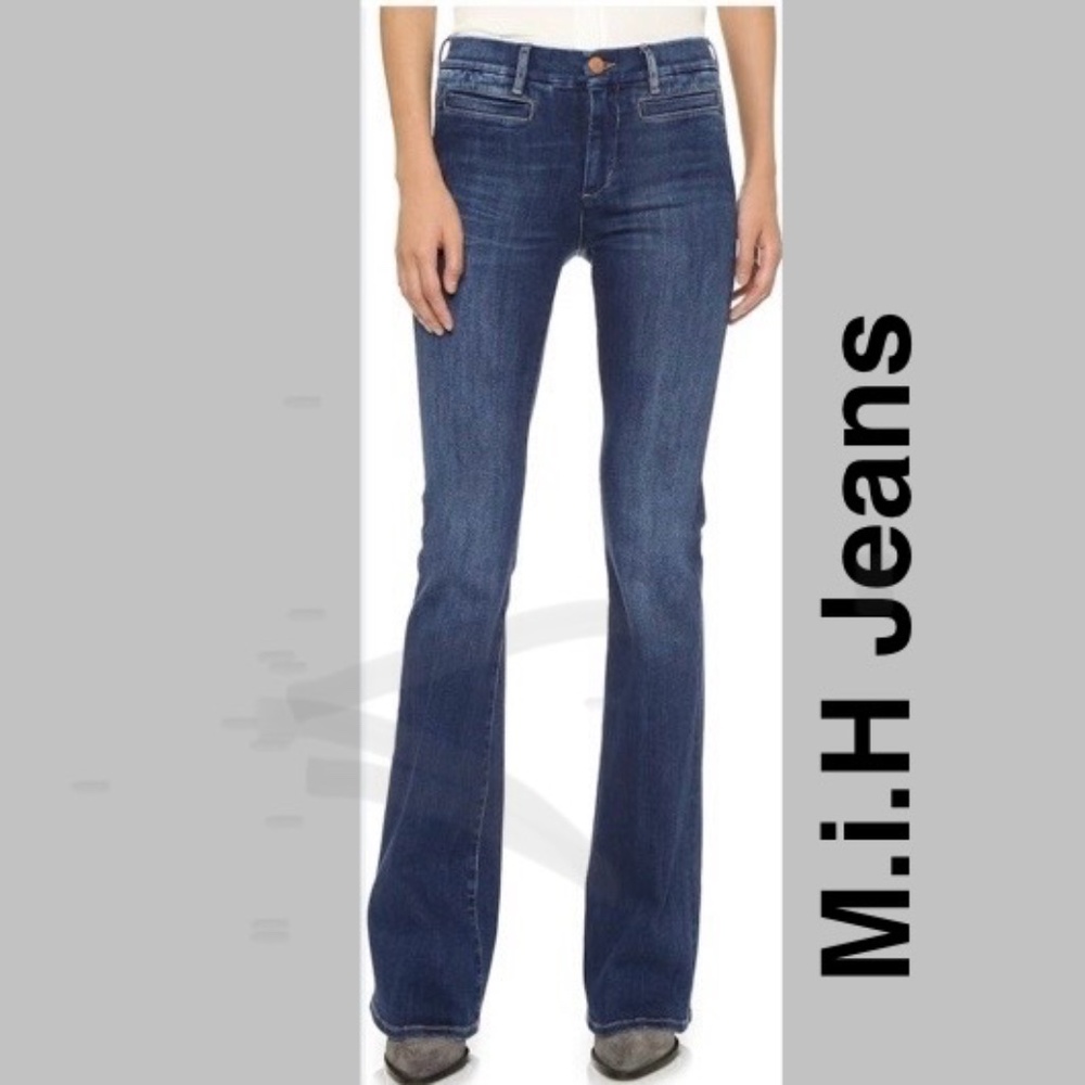 MiH Jeans Women's Marrakesh High Rise Kick Flare - Size 30